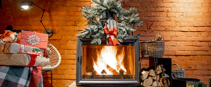 Travis Industries Linear Gas Fireplace Installation in Frisco, Texas